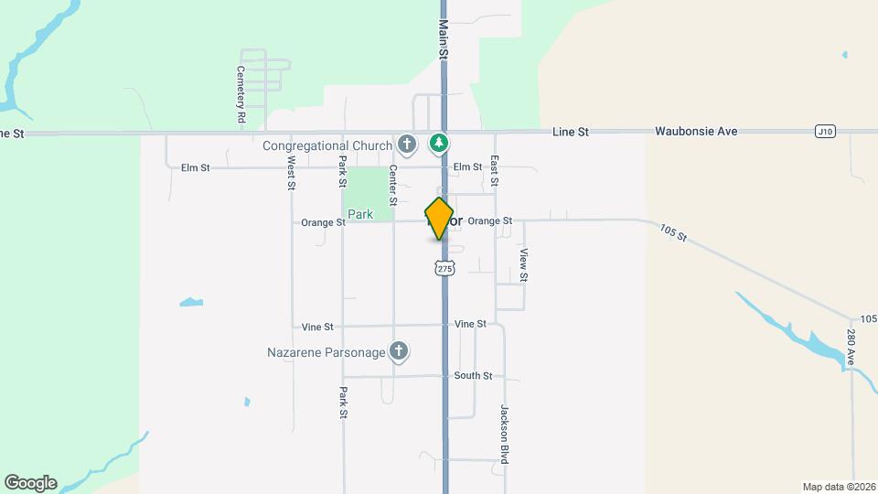 625 Main St Map and Location Details