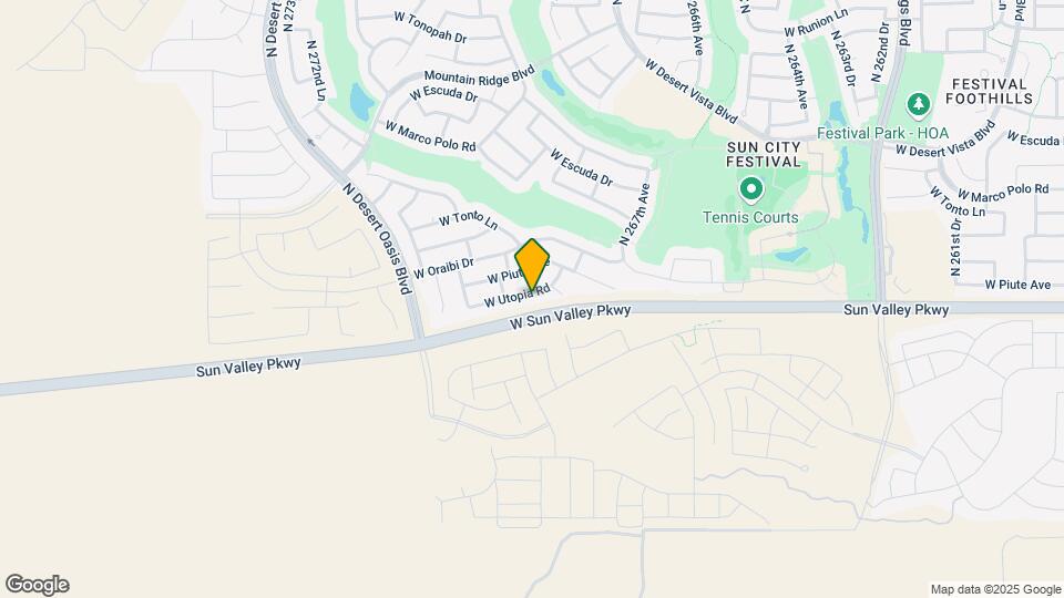 26881 W Utopia Rd Map and Location Details