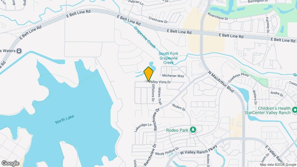 1312 Valley Vista Dr Map and Location Details