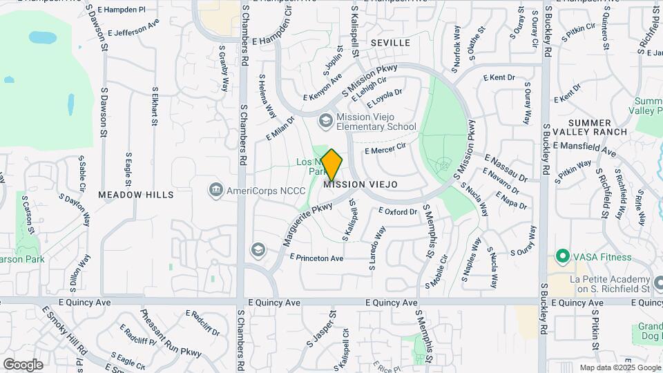 3976 S Jasper Ct Mapa y Detalles de la Ubicación