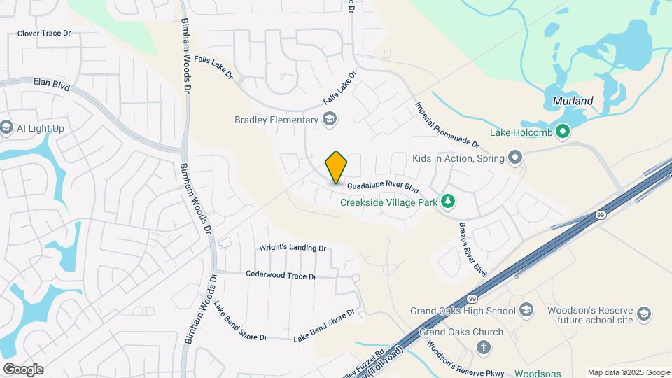 4047 Pedernales River Ln Map and Location Details