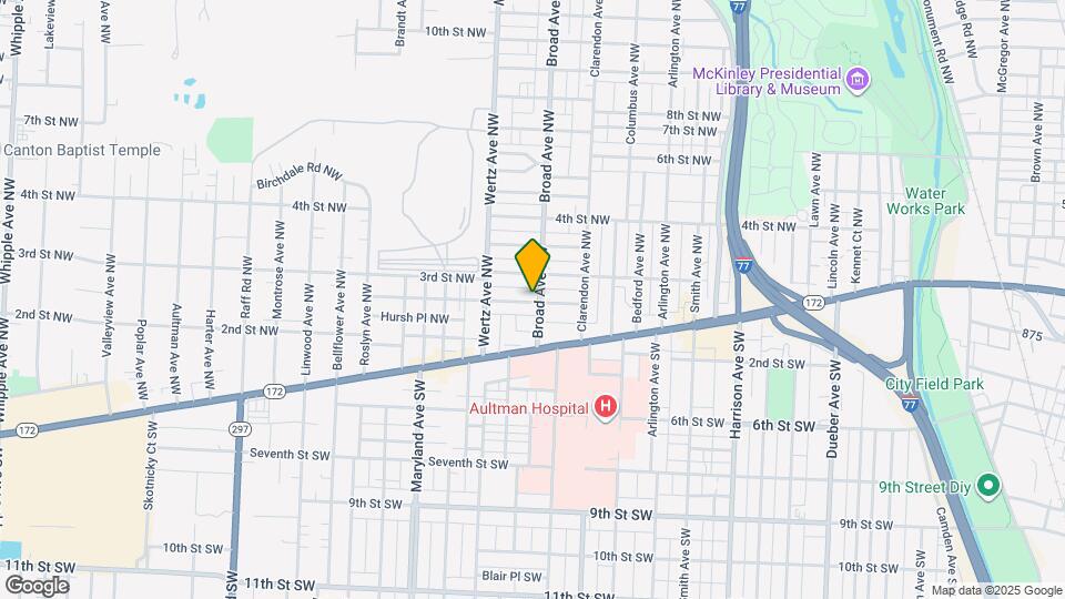 201 Broad Ave NW Mapa y Detalles de la Ubicación