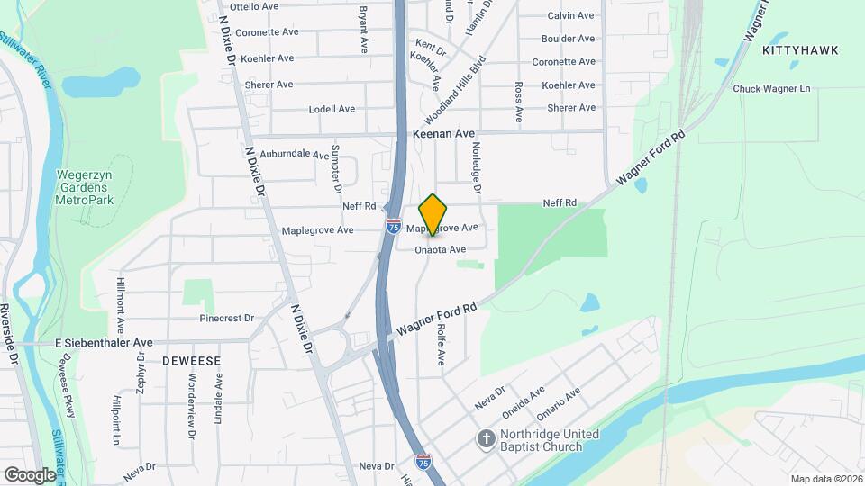 3710 Montevideo Dr Map and Location Details