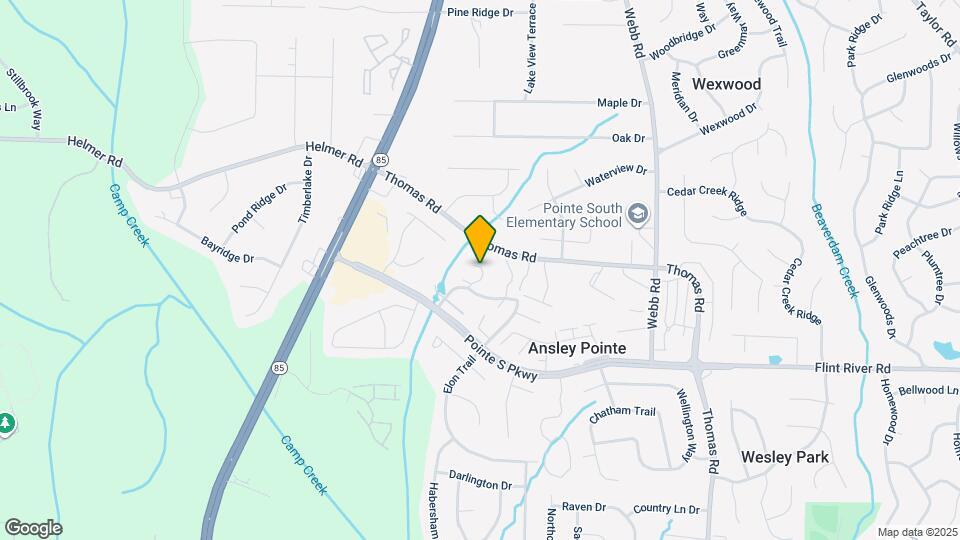8602 Creekwood Way Map and Location Details