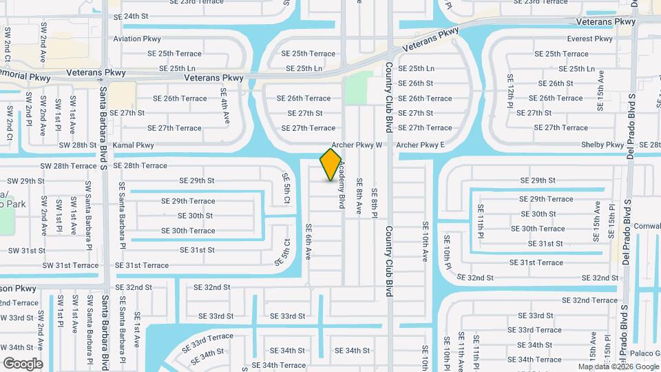 620 SE 29th St Mapa y Detalles de la Ubicación