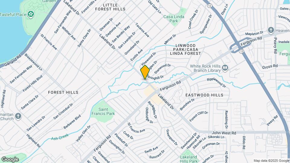 2224 Lakeland Dr Map and Location Details