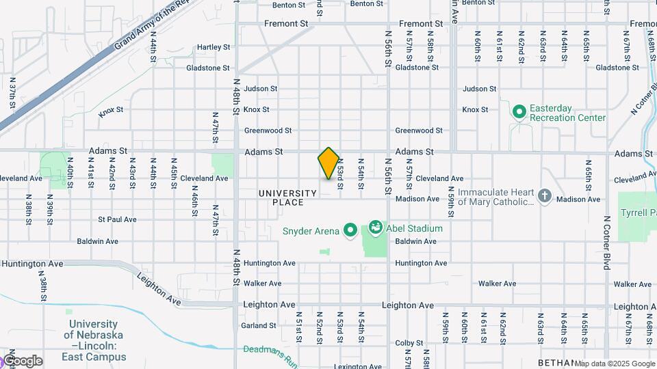 5221 Cleveland Ave Map and Location Details