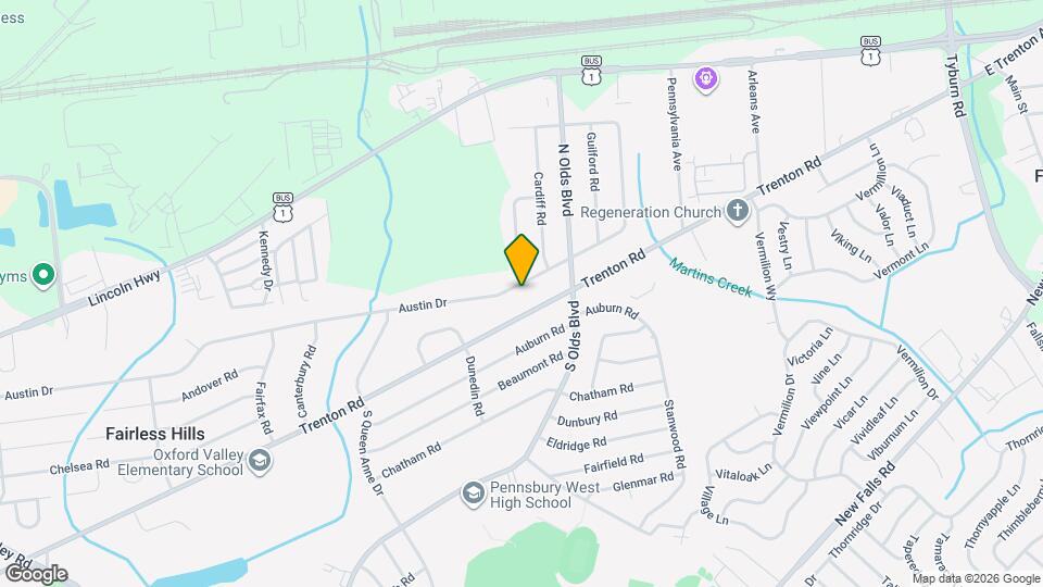 684 Austin Dr Mapa y Detalles de la Ubicación