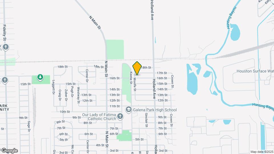 1503 16th St Map and Location Details