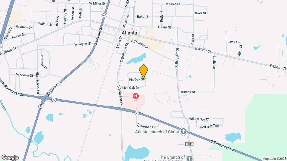 314 Pin Oak St Map and Location Details
