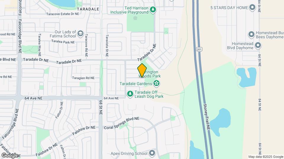 68 Tarington Green NE Map and Location Details