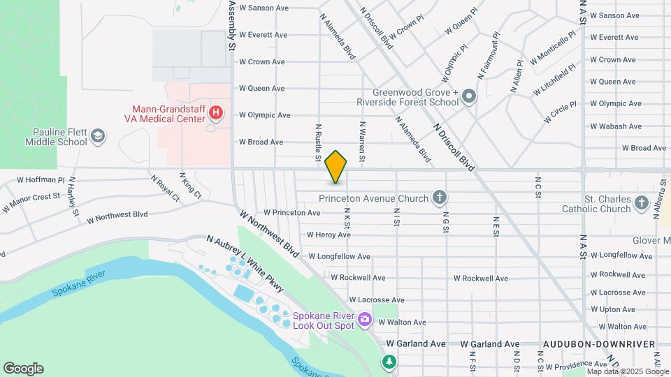 3914 W Hoffman Ave Map and Location Details