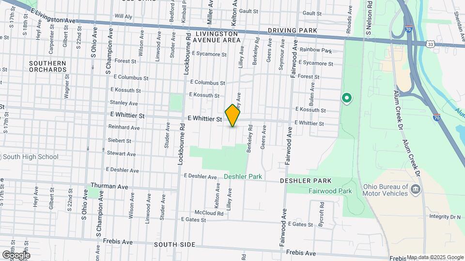 1177 Lilley Ave Map and Location Details