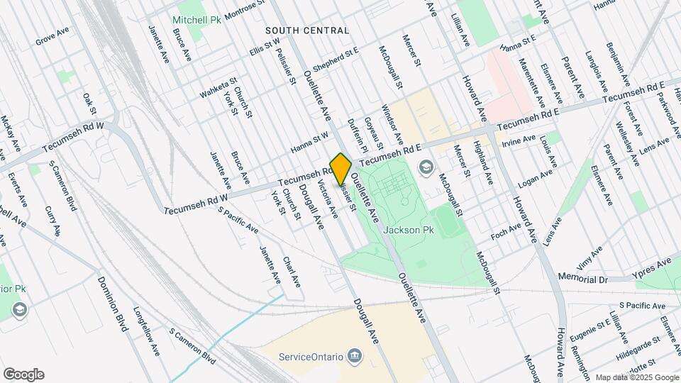 2159 Pelissier St Map and Location Details
