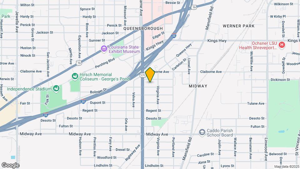 2610 Emery St Map and Location Details
