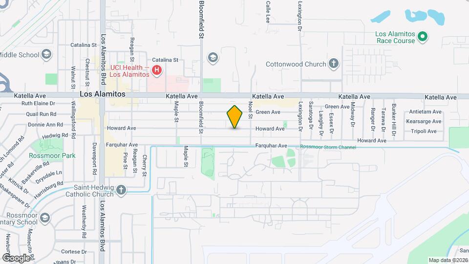 4162 Howard Ave Map and Location Details