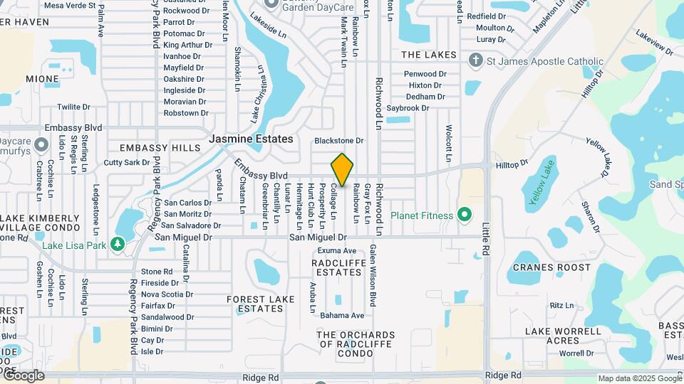 9125 Mark Twain Ln Mapa y Detalles de la Ubicación