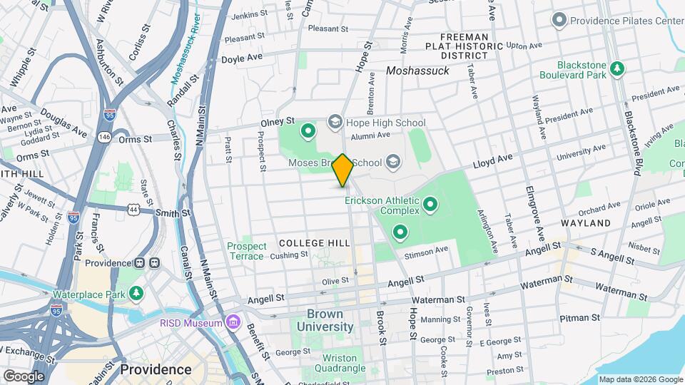 366 Thayer St, Unit 1 Map and Location Details
