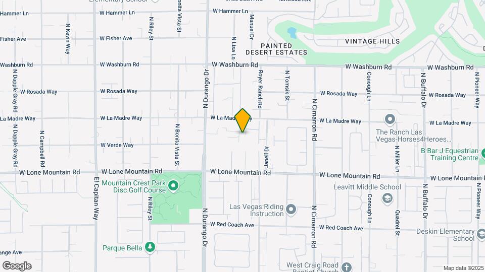 4935 Moncada Way Map and Location Details