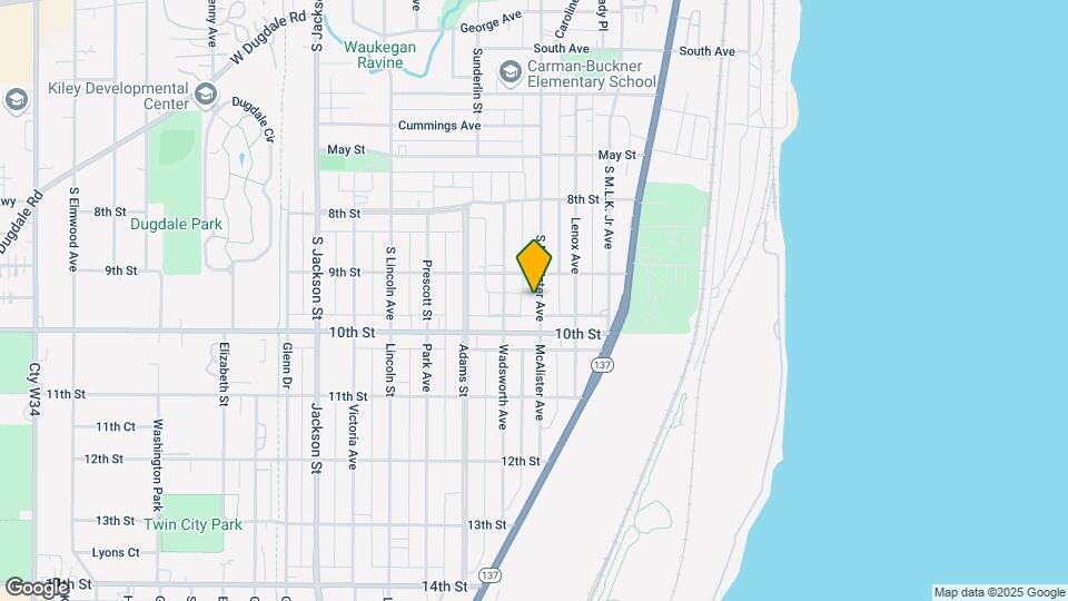 920 S McAlister Ave Map and Location Details