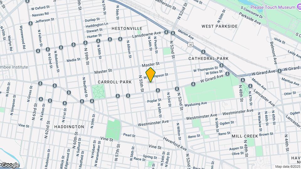1225 N Conestoga St Map and Location Details