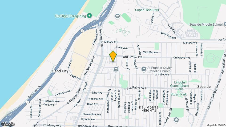 1286 La Jolla Ave Mapa y Detalles de la Ubicación