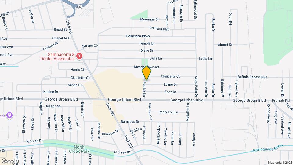 200 Evane Dr Map and Location Details