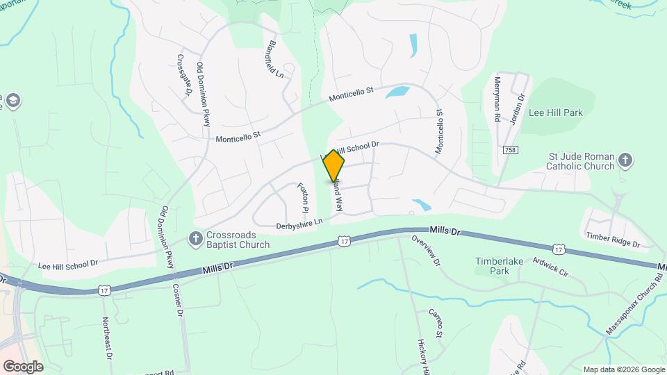 9906 W Midland Way Map and Location Details