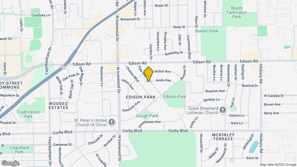 1301 Pyle Ave Map and Location Details