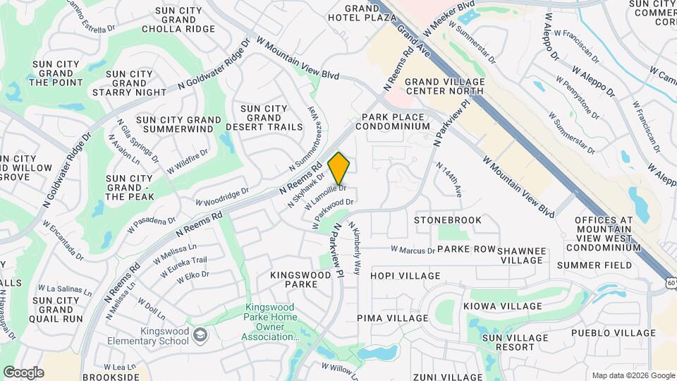 14725 W Lamoille Dr Mapa y Detalles de la Ubicación