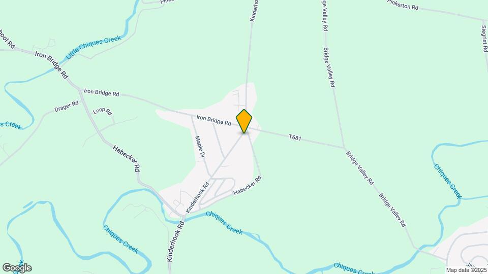 1887 Habecker Rd Map and Location Details