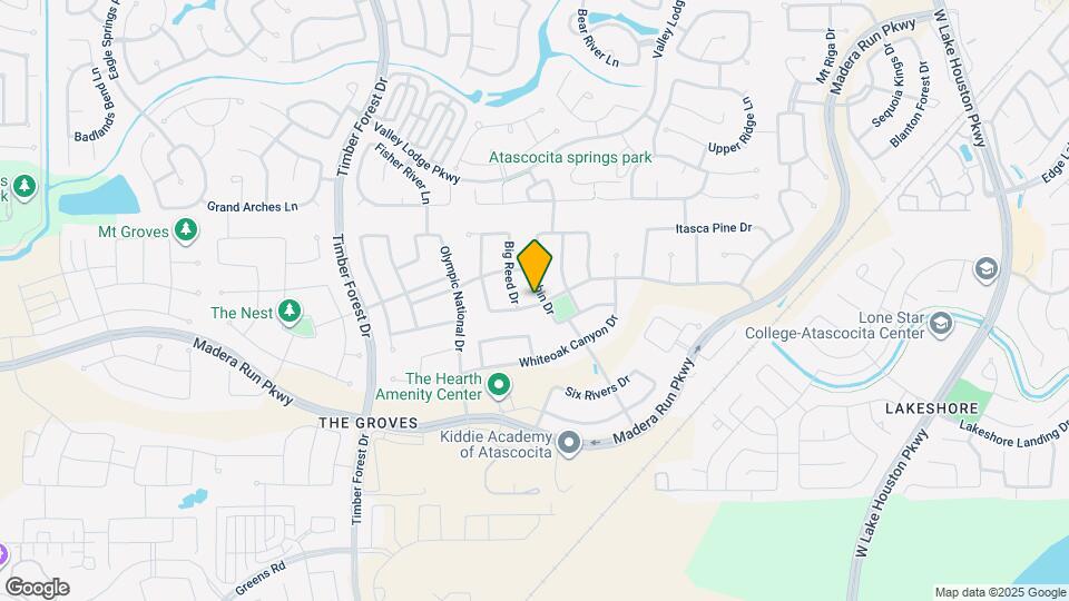 16803 Bark Cabin Dr Map and Location Details