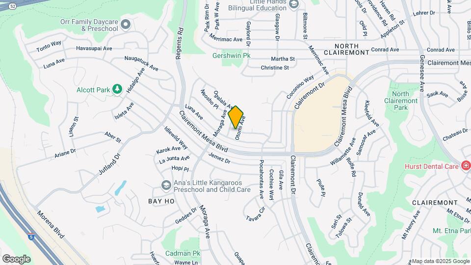 4680 Otomi Ave Map and Location Details