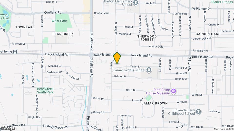 3151 Tudor Ln Mapa y Detalles de la Ubicación