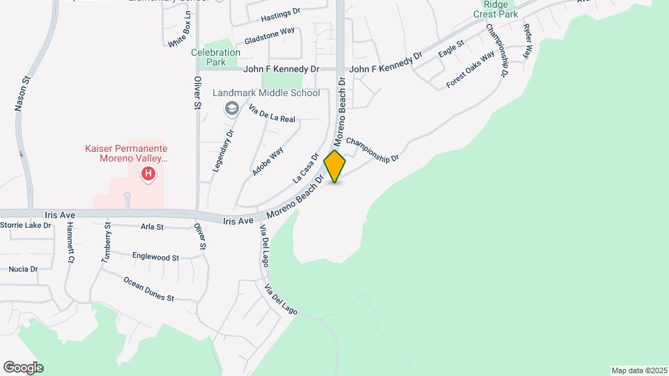 15400 Zaharias St Map and Location Details