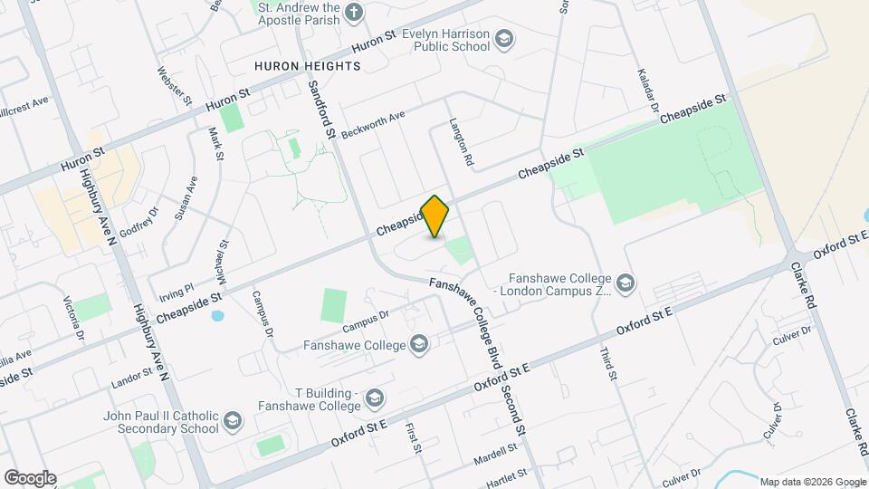 215 Thurman Cir Map and Location Details