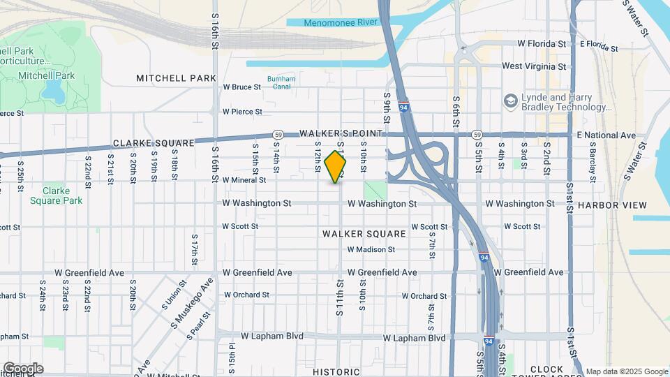 1009 S 11th St Map and Location Details