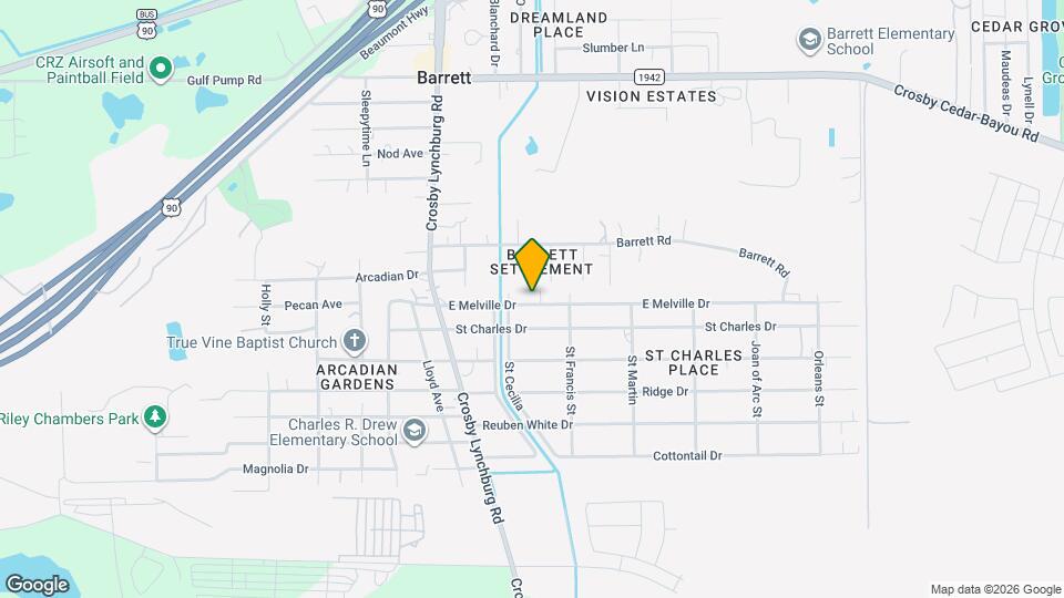 223 E Melville Dr Map and Location Details