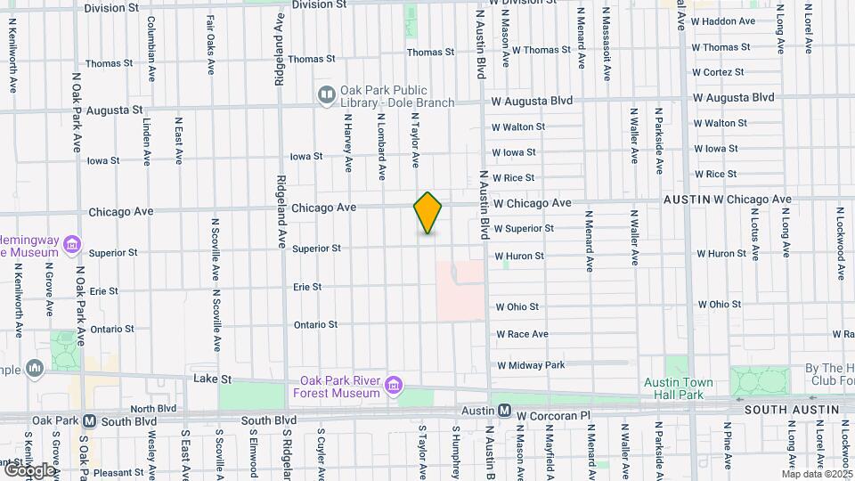 400 N Taylor Ave Mapa y Detalles de la Ubicación