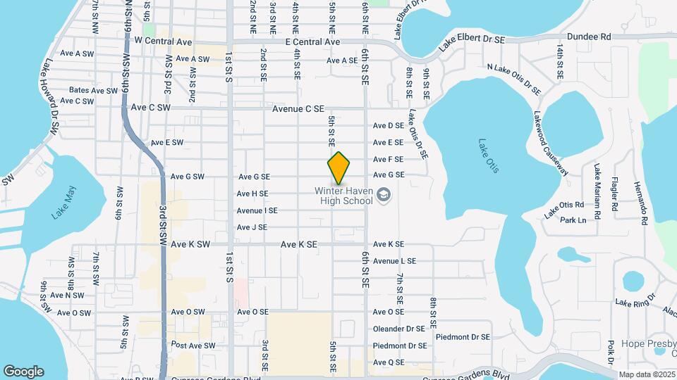 503 Ave H SE Mapa y Detalles de la Ubicación
