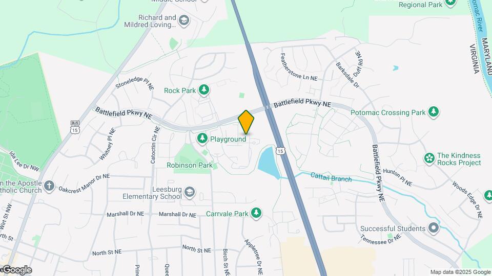 605 Warrenton Terrace NE Map and Location Details