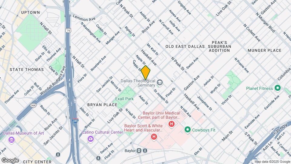 1323 St Joseph St Mapa y Detalles de la Ubicación