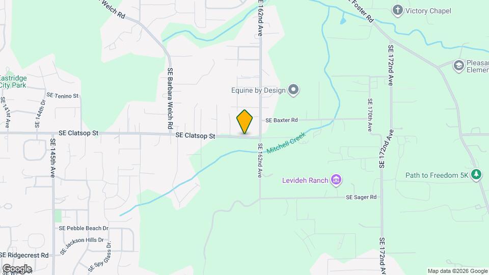 8645 SE Clatsop St Map and Location Details