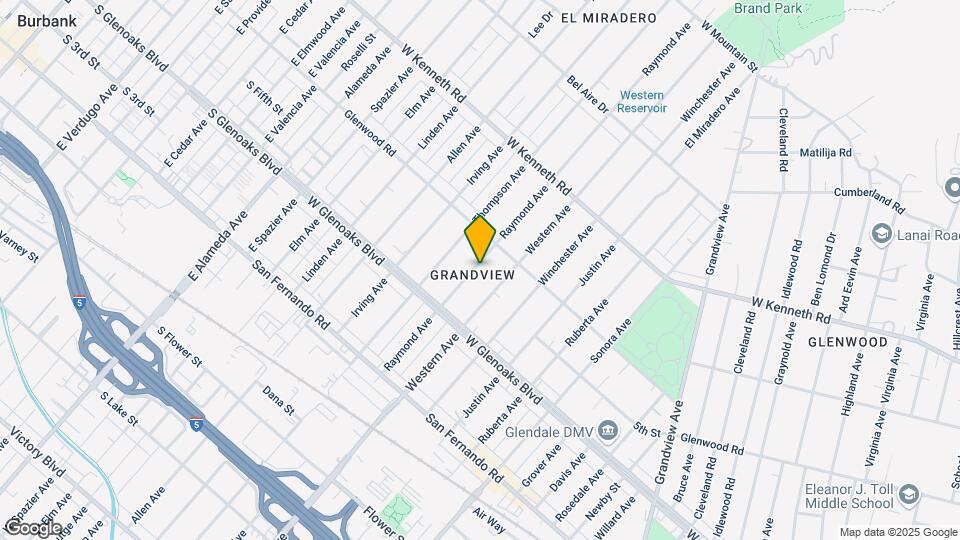 1156 Raymond Ave Mapa y Detalles de la Ubicación