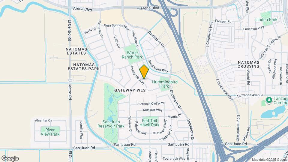 3648 Poppy Hill Way Map and Location Details