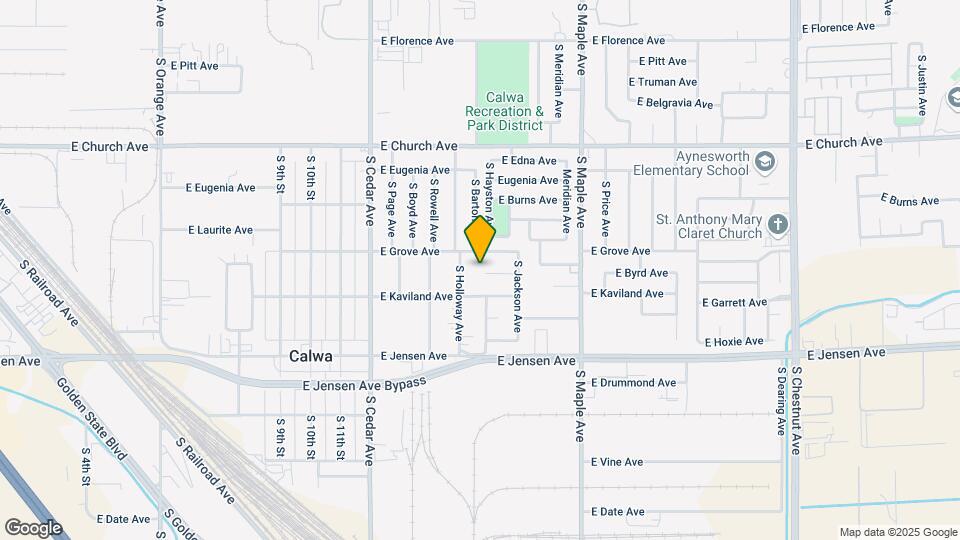 4503 E Byrd Ave Map and Location Details