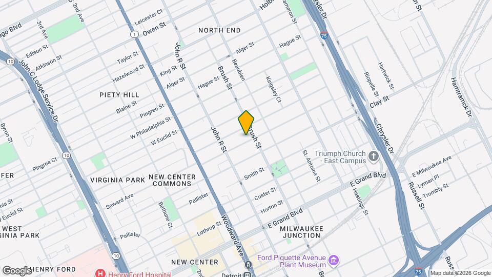 295 Marston St Map and Location Details