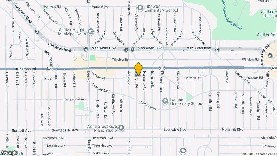 3537 Daleford Rd Map and Location Details