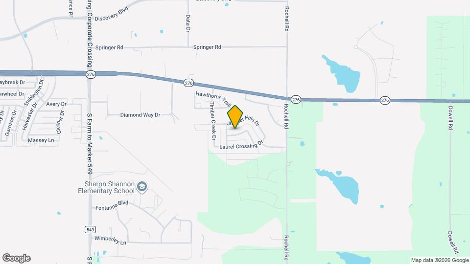 3690 Chestnut Trail Map and Location Details