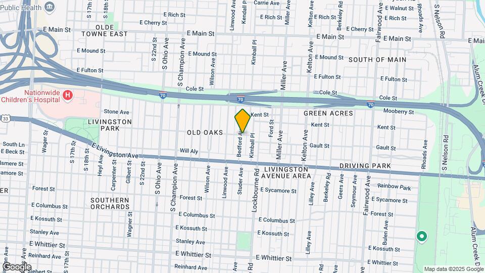 732 Bedford Ave Map and Location Details